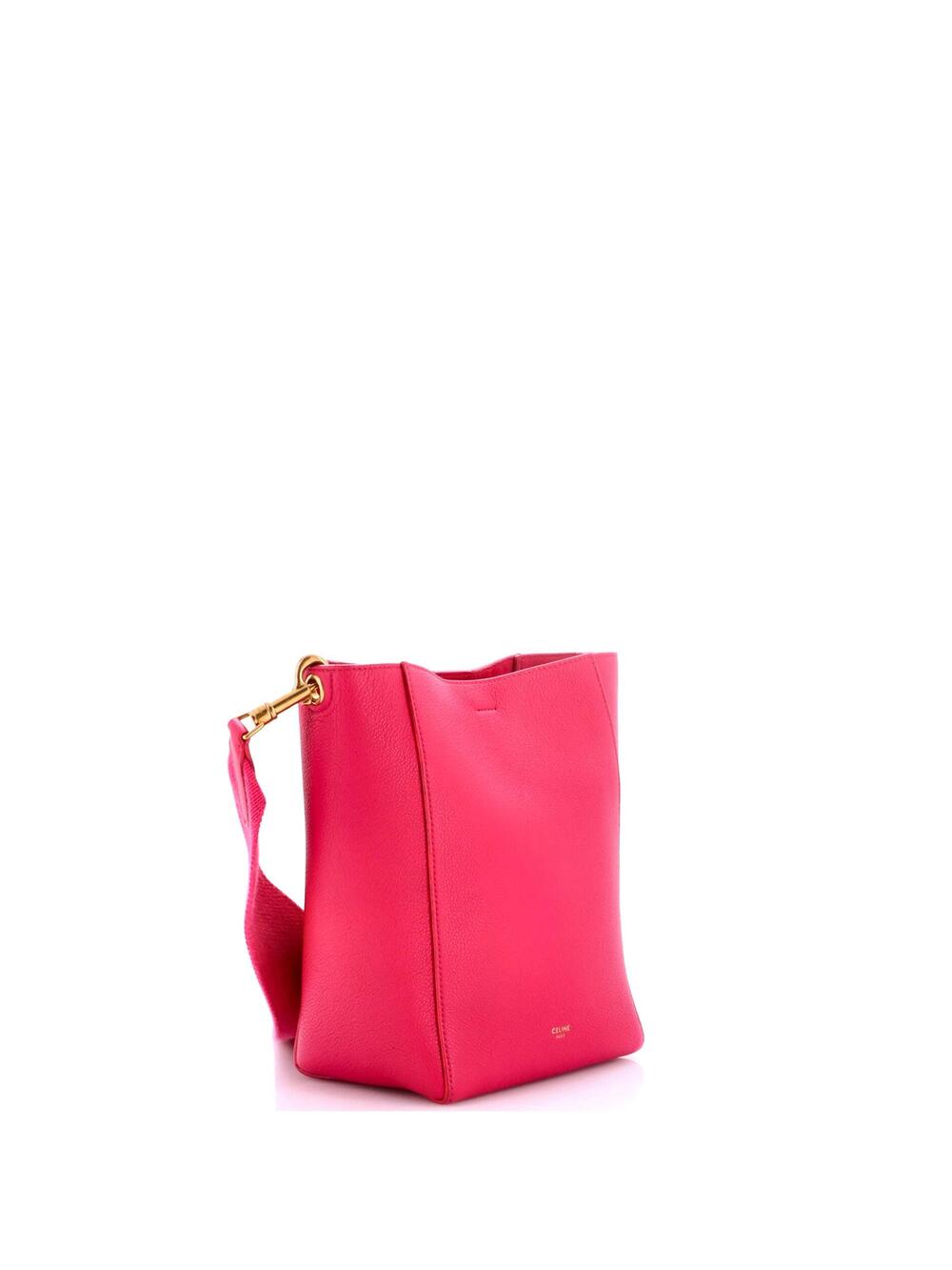 Celine Sangle Seau Bag Goatskin Small #279235c86b View 2